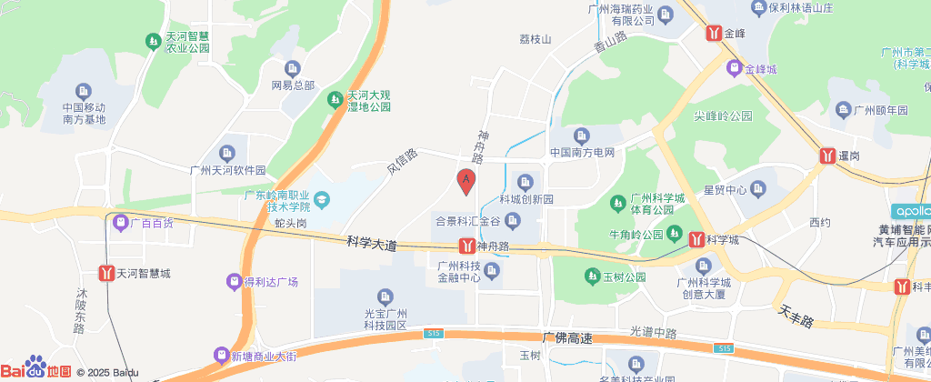 普立健康公司位置地图
